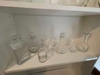 Glazen/kristallen karaffen, diverse, Antiek en Kunst, Antiek | Glas en Kristal, Ophalen of Verzenden