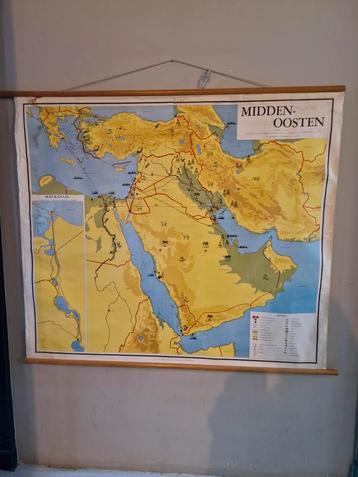 Midden-Oosten Schoolkaart beschikbaar voor biedingen