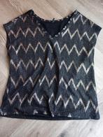 Glitter Top Zwart Goud - Maat M, Kleding | Dames, Tops, Maat 38/40 (M), Only, Zwart, Ophalen of Verzenden