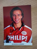 Boudewijn Zenden PSV fotokaart met handtekening, Verzamelen, Sportartikelen en Voetbal, Verzenden, Zo goed als nieuw, PSV, Spelerskaart