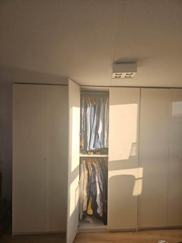 Drie IKEA Pax kasten met lades en legplanken - afbeelding 3