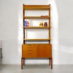 Noorse wandmeubel/boekenkast "Veggen De Luxe",Torbjörn Afdal, Ruksbo Norway, Teakhout, ?, 50 tot 100 cm