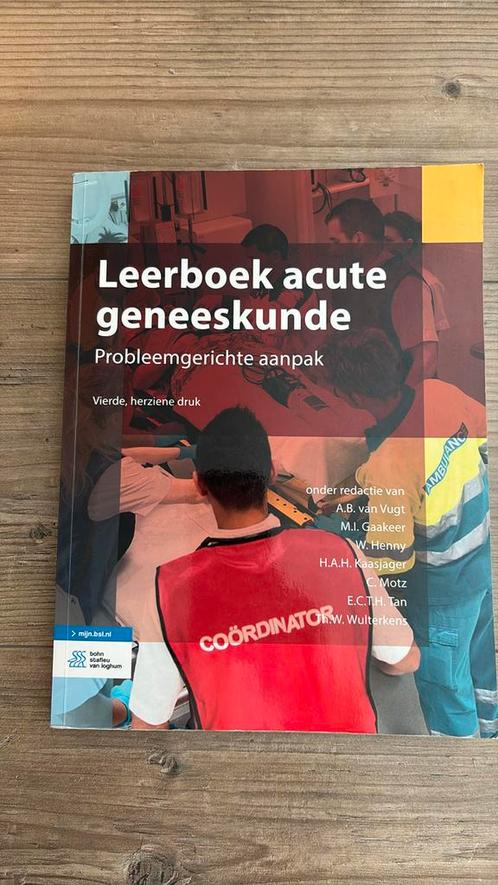 Leerboek acute geneeskunde, Boeken, Wetenschap, Zo goed als nieuw, Ophalen of Verzenden