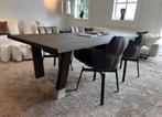 4 B&B Italia Husk Dining Chairs Gamma leder showmodel 2023, Nieuw, Metaal, Vier, Ophalen of Verzenden