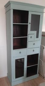 koloniale vitrine kast, Ophalen, Gebruikt, Met deur(en), 50 tot 100 cm