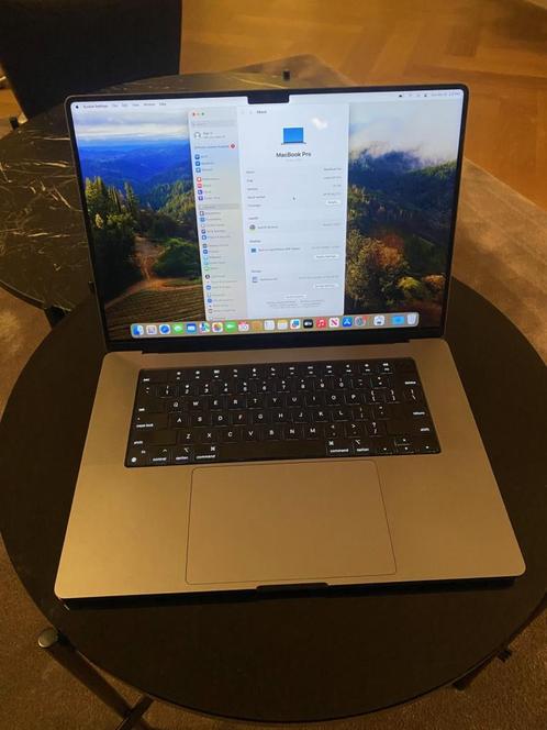 Nieuwstaat Macbook Pro 2021 16inch 32GB 1TB 1 jaar garantie, Computers en Software, Apple Macbooks, Nieuw, MacBook Pro, 16 inch