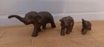 3 volle miniatuur olifantjes, Ophalen of Verzenden