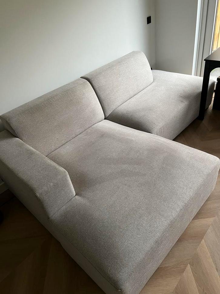 Sissy Boy Earl hoekbank beige, Huis en Inrichting, Banken | Bankstellen, Zo goed als nieuw, Hoekbank, Driepersoons, 250 tot 300 cm