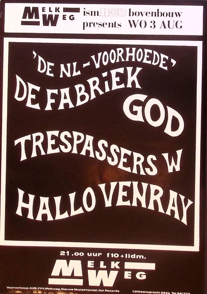 vintage poster, Verzamelen, Gebruikt, Verzenden, A1 t/m A3, Overige vormen