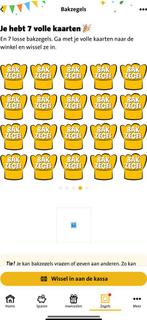7 Volle spaarkaarten Jumbo bakzegels, Verzamelen, Supermarktacties, Jumbo, Ophalen