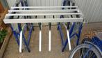 Metalen wandkapstok met hangers, Gebruikt, Minder dan 100 cm, Metaal, Ophalen