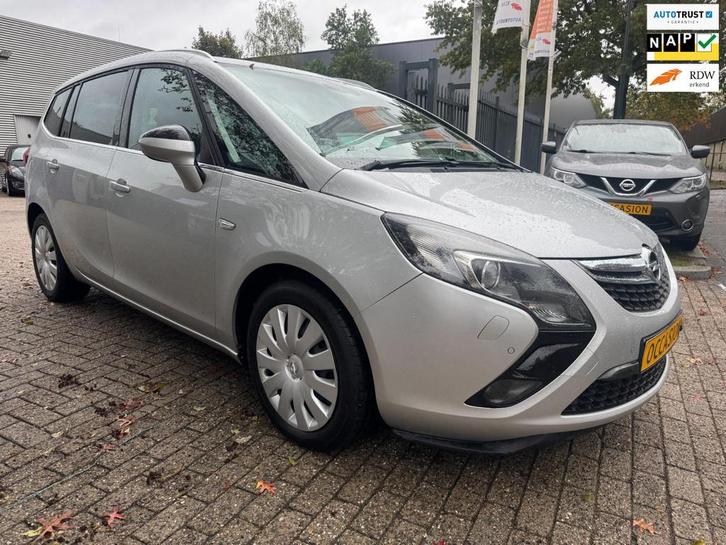 Opel Zafira Tourer 1.4 Edition 7p. trekhaak, cruise, elec pa, Auto's, Opel, Bedrijf, Te koop, Zafira, ABS, Airbags, Airconditioning