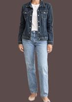 Gianfranco Ferré denim jasje maat 36/38, Gianfranco Ferré, Blauw, Ophalen of Verzenden, Zo goed als nieuw