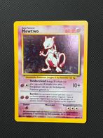 Mewtwo holo NL 10/102 pokemon base set, Ophalen of Verzenden, Zo goed als nieuw