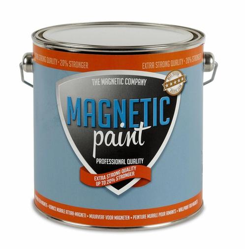 Magnetische verf, Doe-het-zelf en Verbouw, Verf, Beits en Lak, Nieuw, Verf, Minder dan 5 liter, Grijs, Ophalen of Verzenden