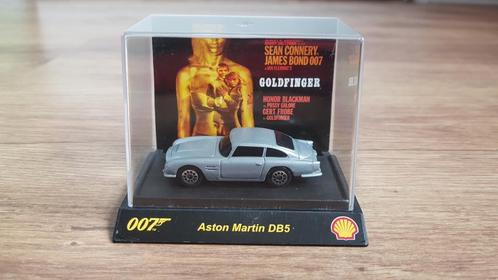 Aston Martin DB5 James Bond 007 Goldfinger met vitrine, Hobby en Vrije tijd, Modelauto's | Overige schalen, Gebruikt, Auto, Ophalen of Verzenden
