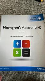 Horngren's Accounting tenth edition, Ophalen of Verzenden, Zo goed als nieuw, Accountancy en Administratie