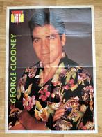 Poster George Clooney/Keanu Reeves, Zo goed als nieuw, Rechthoekig Staand, Film en Tv, Verzenden