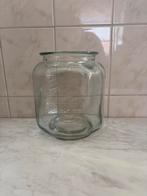 Vintage Glazen Pot, Ophalen, Gebruikt, Rond, Glas
