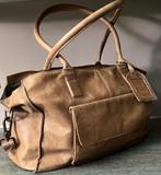 Cowboysbag.  Grote leren schoudertas/luiertas., Sieraden, Tassen en Uiterlijk, Tassen | Schoudertassen, Ophalen of Verzenden, Zo goed als nieuw