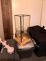 Lamp hout, Huis en Inrichting, Lampen | Tafellampen, Ophalen, Hout, Minder dan 50 cm