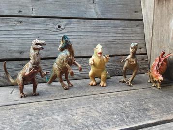 5 mooie dinosaurussen / dino's  beschikbaar voor biedingen