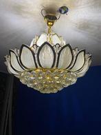 Kristallen kroonluchter te koop!, Ophalen, Gebruikt, Glas