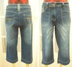 Yessica spijkerbroek jeans maat 40 driekwart broek 3/4, Yessica, Blauw, W30 - W32 (confectie 38/40), Ophalen of Verzenden