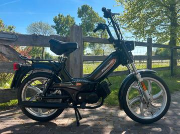 Tomos Luxe Zwart Blauw kenteken snor  beschikbaar voor biedingen