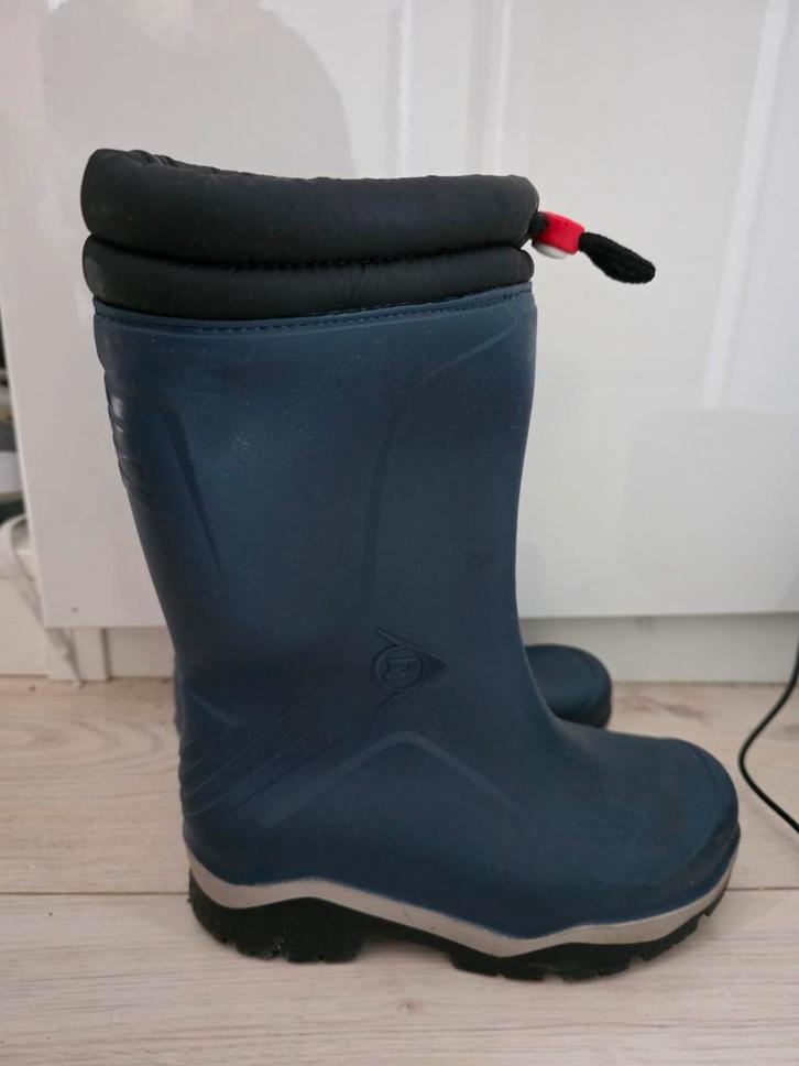 Dunlop Kaplaarzen Maat 34 - Bontgevoerd, Kinderen en Baby's, Kinderkleding | Schoenen en Sokken, Zo goed als nieuw, Laarzen, Jongen of Meisje