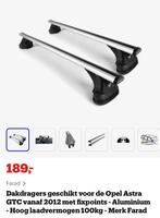 Dakdragers Opel Astra, Auto diversen, Dakdragers, Ophalen, Zo goed als nieuw