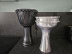 turkse trommel (Darbuka) Vatan én Meinl djembee strak zwart, Muziek en Instrumenten, Ophalen, Zo goed als nieuw, Trommel