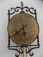 Hermle hangklok jaren 60 originele gewichten klok sixties, Huis en Inrichting, Ophalen of Verzenden, Gebruikt, Wandklok