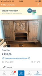 Mooie Kast met Besteklades & Glaswerk Ophanging, Ophalen, 100 tot 150 cm, 150 tot 200 cm, Zo goed als nieuw