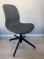 IKEA Långfjäll bureaustoel antraciet met zwart onderstel, Ophalen, Gebruikt, Grijs, Bureaustoel