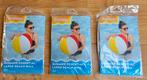 3 stuks nieuwe! grote opblaasbare strandballen 61 cm., Ophalen of Verzenden, Nieuw