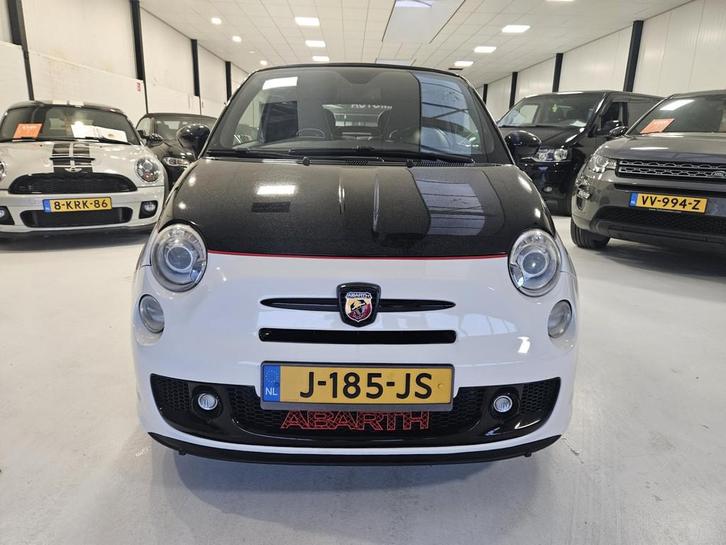 Fiat 500 1.4 T-Jet Abarth Elaborabile Cabriolet, Auto's, Fiat, Bedrijf, Te koop, ABS, Airbags, Airconditioning, Apple Carplay