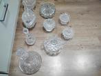 Diverse mooie kristal glazen Bonbons schaaltjes en karaften, Ophalen