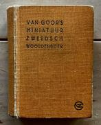 Zweeds Miniatuur woordenboek. Van Goor, Ophalen of Verzenden, Gelezen, Overige uitgevers, Nederlands