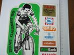 sticker 1978 Wielrennen raleigh racefiets Skol MIro caballer, Verzamelen, Verzenden, Zo goed als nieuw, Bedrijf of Vereniging