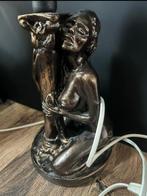 Vintage lamp van naakte dame, Ophalen of Verzenden