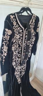Prachtige Caftan S/M, Zwart, Ophalen of Verzenden, Zo goed als nieuw, Maat 36 (S)