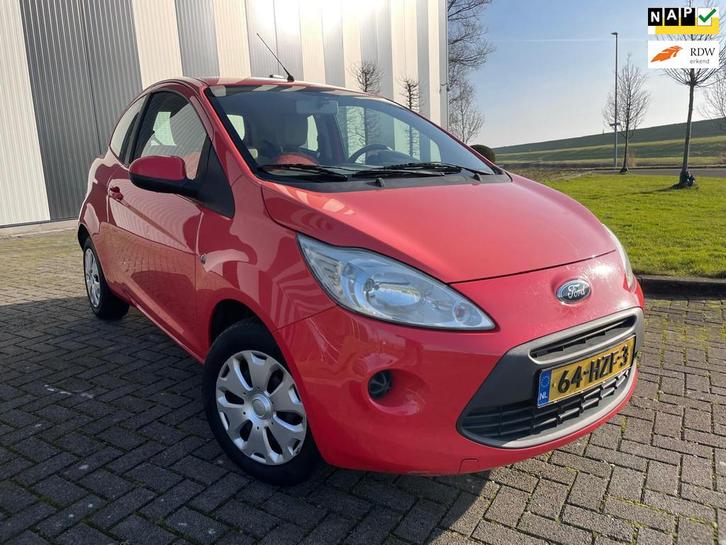 Ford Ka 1.2 Trend Nw APK-ElekPakket-2 Sleutels, Auto's, Ford, Bedrijf, Te koop, Ka, ABS, Airbags, Centrale vergrendeling, Elektrische buitenspiegels