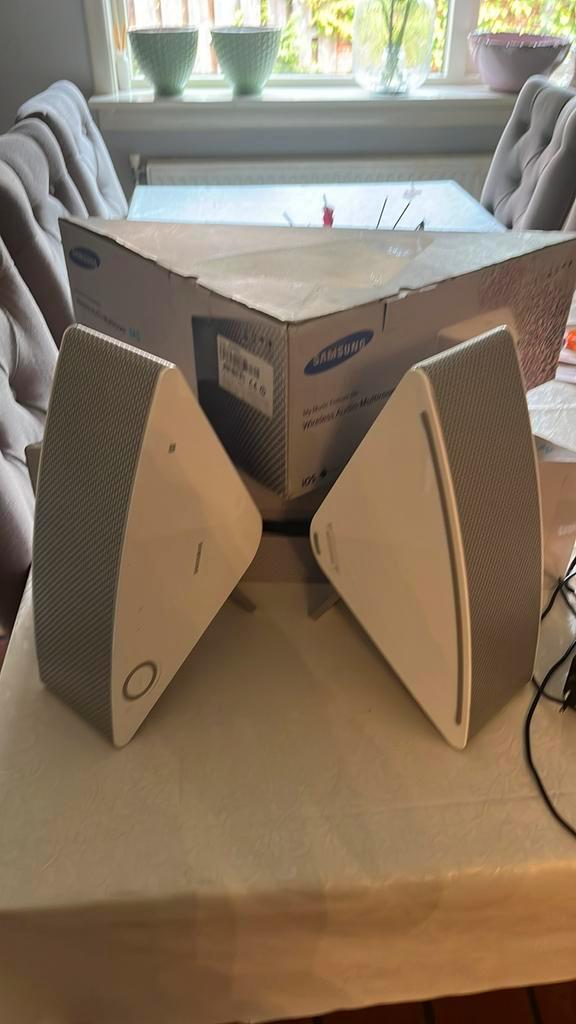 Samsung WAM551 2x, Audio, Tv en Foto, Luidsprekers, Zo goed als nieuw, Minder dan 60 watt, Overige merken, Ophalen of Verzenden