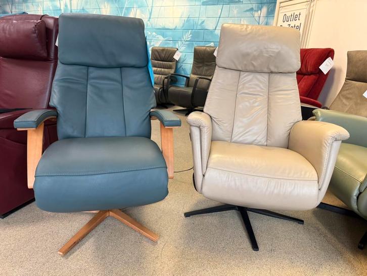 Prominent velderhof meubelzorg sta op relax fauteuils, Huis en Inrichting, Fauteuils, Zo goed als nieuw, Stof, Verzenden