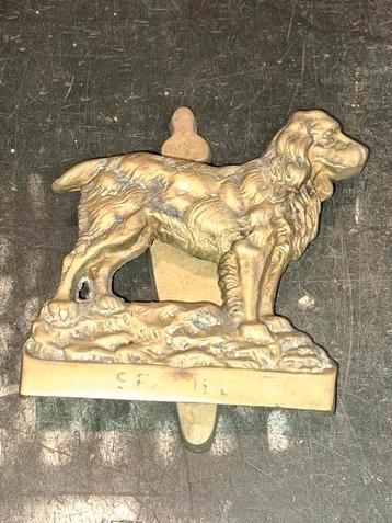 messing deurklopper Spaniel beschikbaar voor biedingen