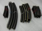 Fleischmann rails 6024, 6025, 6032 totaal 71 stuks, Hobby en Vrije tijd, Modeltreinen | H0, Gebruikt, Gelijkstroom, Fleischmann