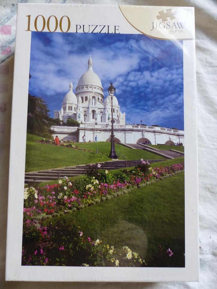 nieuw in plastic folie legpuzzel puzzel sacre coeur, Hobby en Vrije tijd, Denksport en Puzzels, Nieuw, 500 t/m 1500 stukjes, Ophalen of Verzenden