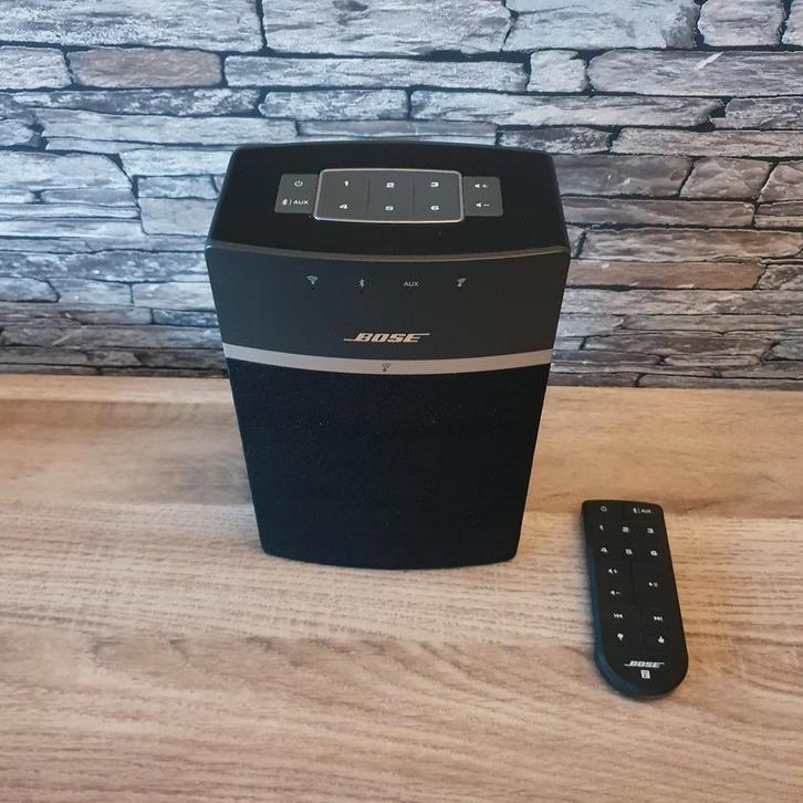 Bose SoundTouch 10 (Bluetooth,Internetradio), Audio, Tv en Foto, Luidsprekers, Zo goed als nieuw, Front, Rear of Stereo speakers