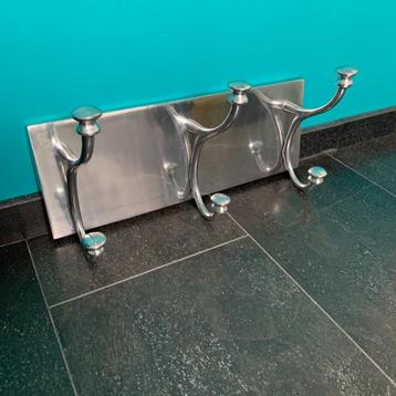 Retro kapstok in metaal Br 46,5cm beschikbaar voor biedingen